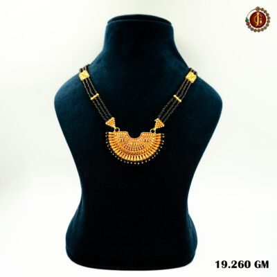 Royal Half-Moon Mangalsutra