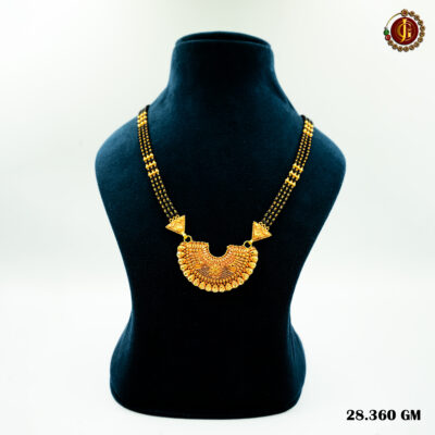 Lotus Crest Mangalsutra