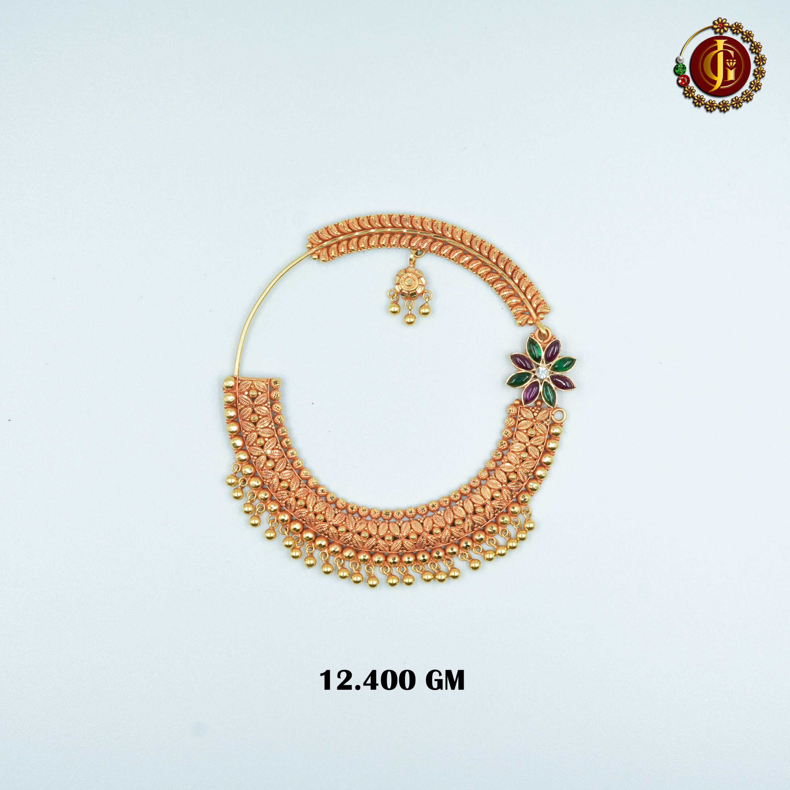 Festive Crescent Nath